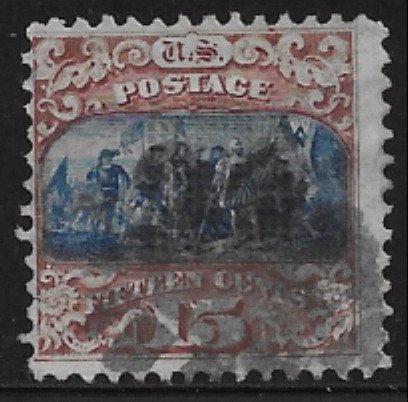 Estados Unidos da América 1869/1869 - USA Scott #119 usado sem defeitos