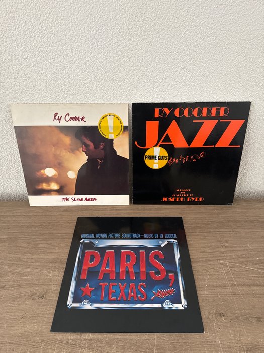 Ry Cooder - 3 LP Albums - Diverse Titel - Vinylschallplatte - Verschiedene Pressungen (siehe Beschreibung) - 1978