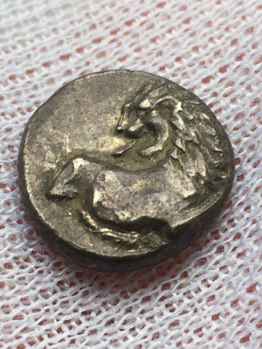 色雷斯， 切尔索内斯. Hemidrachm circa 386-338 BC