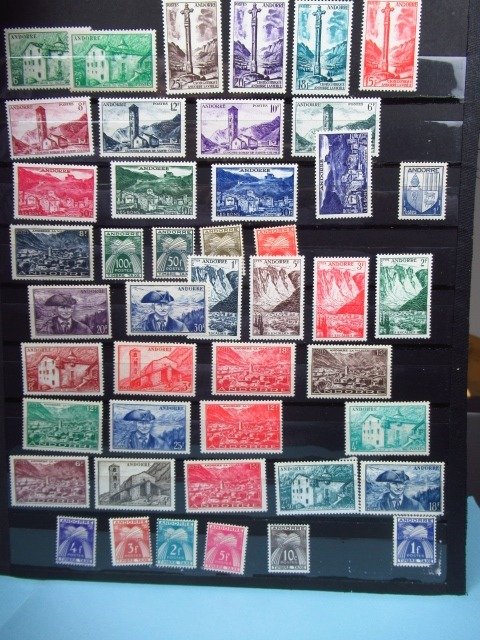 Andorra  - postzegelverzameling