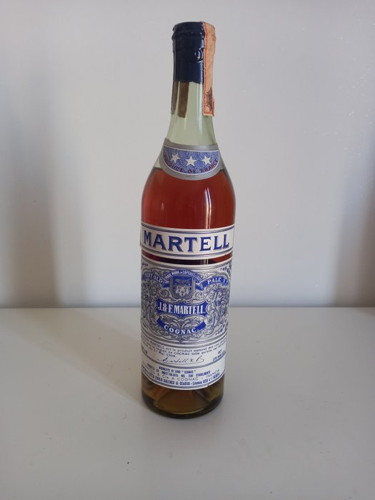 Martell - 3 Star VOP - Spring Cap  - b. 1950s - 0,730 Ltr.
