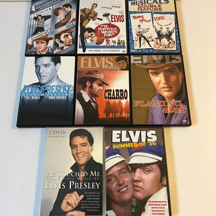Elvis Presley - DVD, Collection de DVD d'Elvis