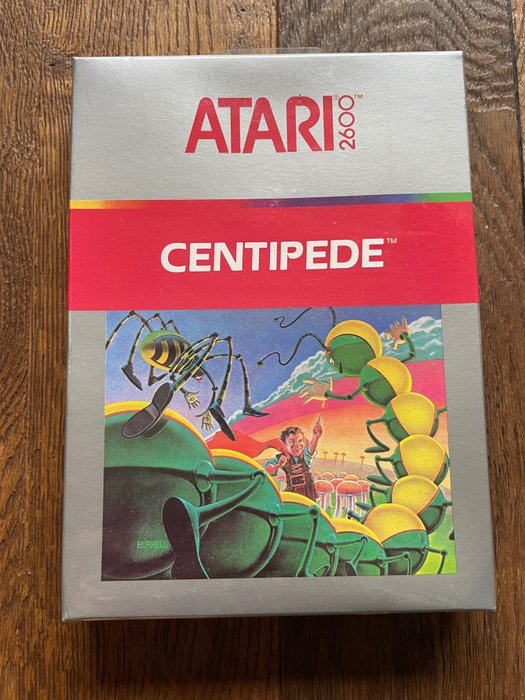 Atari - 1987 Original Factory Sealed Atari 2600 CENTIPEDE - 电子游戏卡带 (1) - 原装盒未拆封