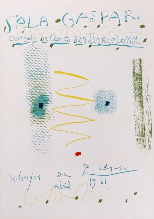 Pablo Picasso (after) - Dibujos de Picasso. 1961 - Jaren 1960