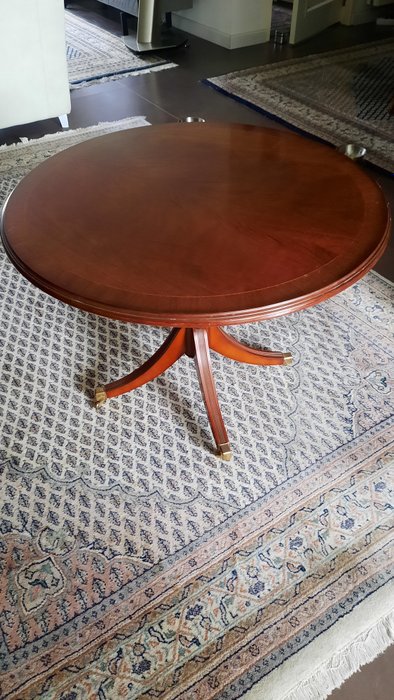Side table - 桃花心木, 黃銅