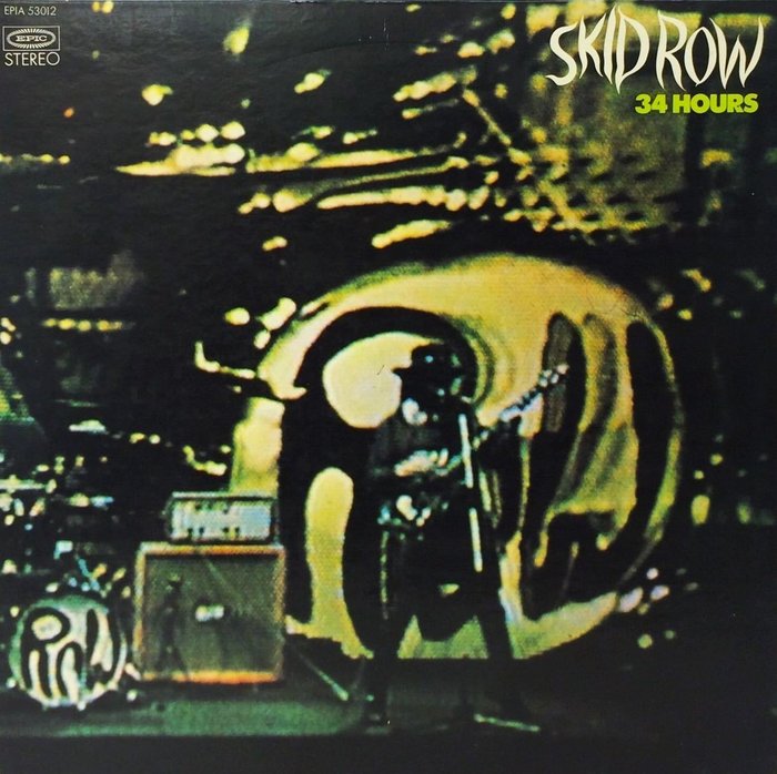 Gary Moore, Skid Row - 34 Hours / Beginning Of A Influential Career In Rock Music - LP - Premier pressage, Pressage japonais - 1971