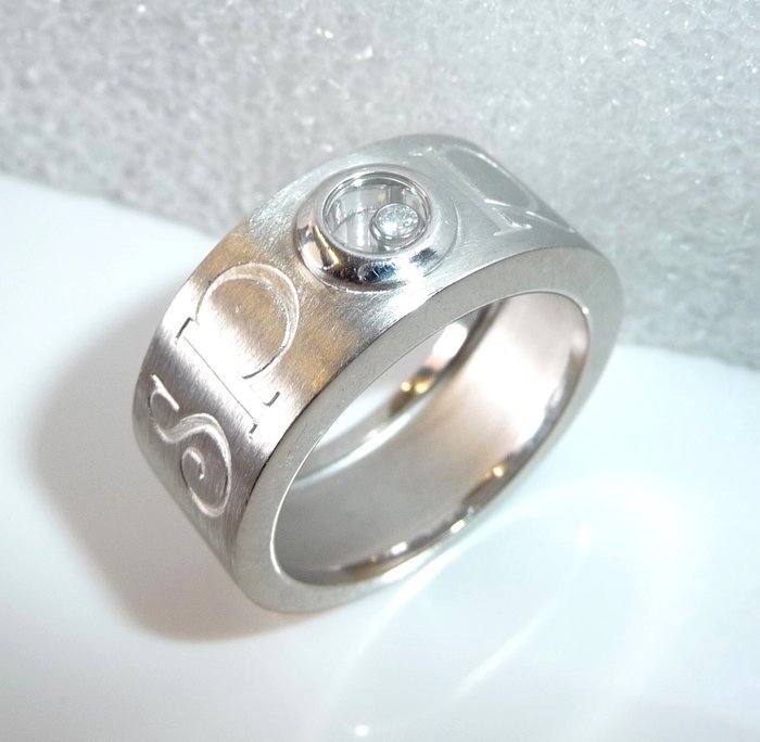 Chopard - Ring - Happy Diamonds White gold Diamond 