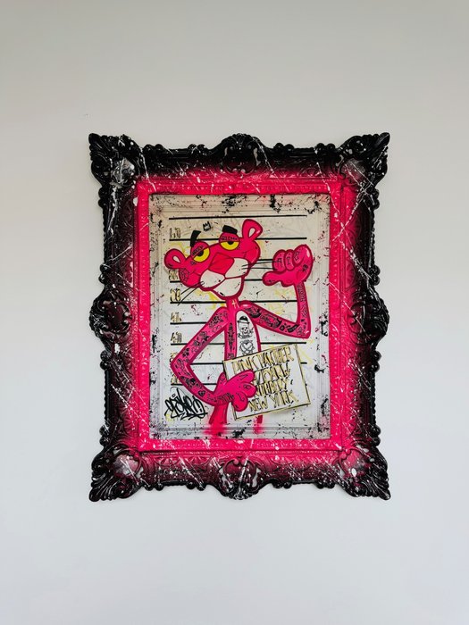 L.M ARTS - Tableau Pop Art Pink Panther