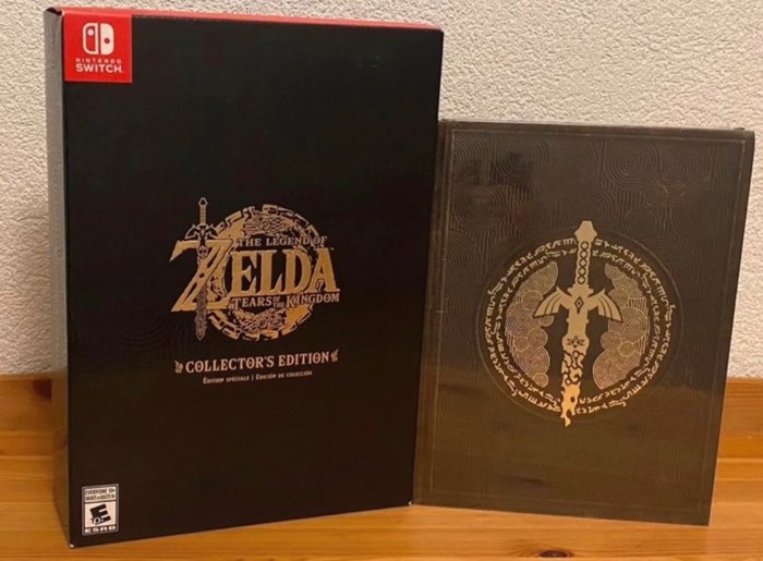 Nintendo - Switch- Zelda: Tears of the kingdom totk Collector’s edition - Gra wideo (1) - w oryginalnym zafoliowanym pudełku