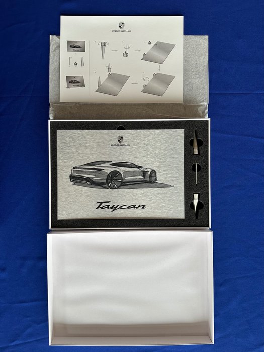 Schiță de proiectare - Porsche - Taycan