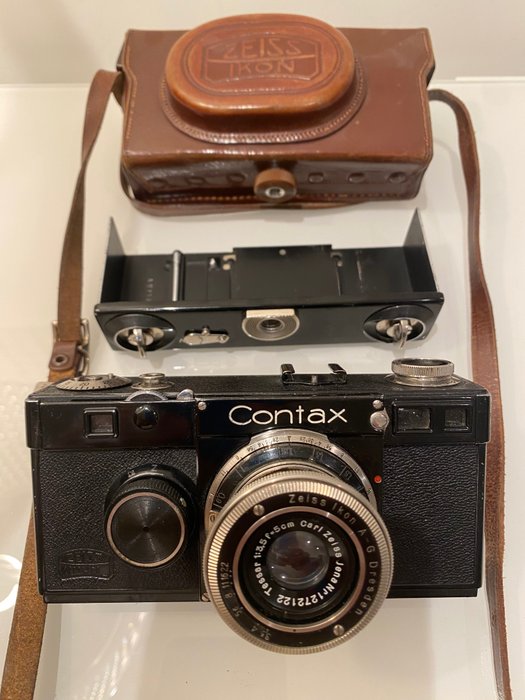 Contax I + tessar 5cm f3.5 | Φωτογραφική μηχανή με τηλέμετρο
