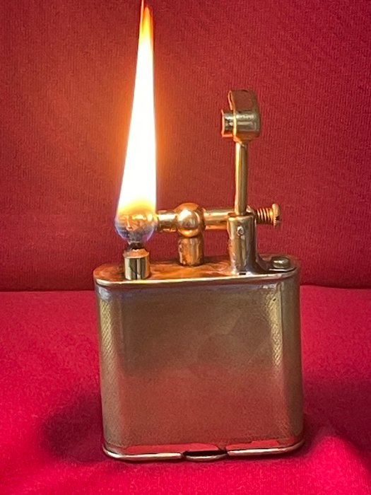 Dunhill - vintage Uniqe  brass petrol lighter - 袖珍打火機 - 黃銅 -  (1)