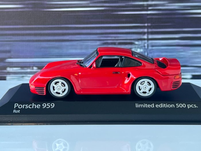 Minichamps 1:43 - 1 - Modellbil - Porsche 959 1986-93