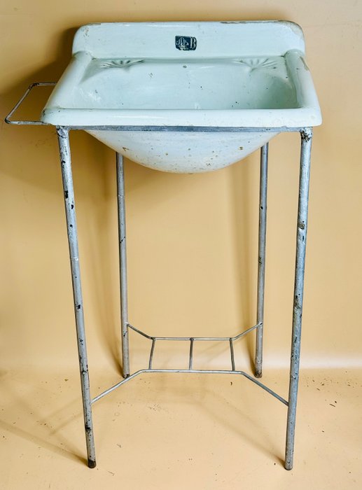 Lavoar - Ceramică, Fier (turnat/forjat) - 1920-1930