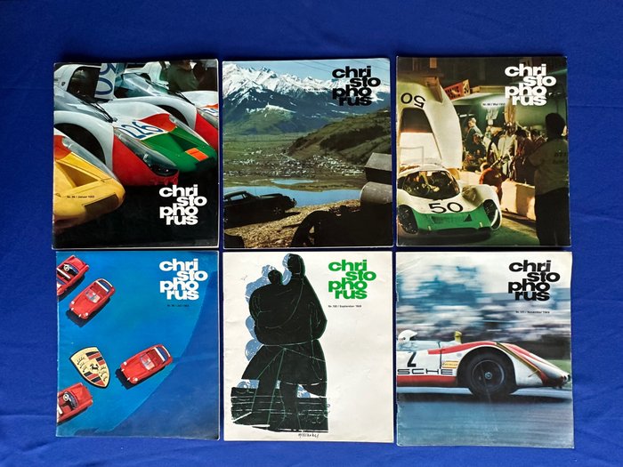 Tidskrift - Porsche - Christophorus year volume 1969 - 1969