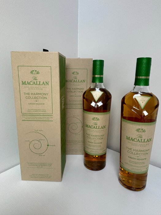 Macallan - The Harmony Collection Green Meadow - Original bottling  - 700 毫升 - 2 bottles