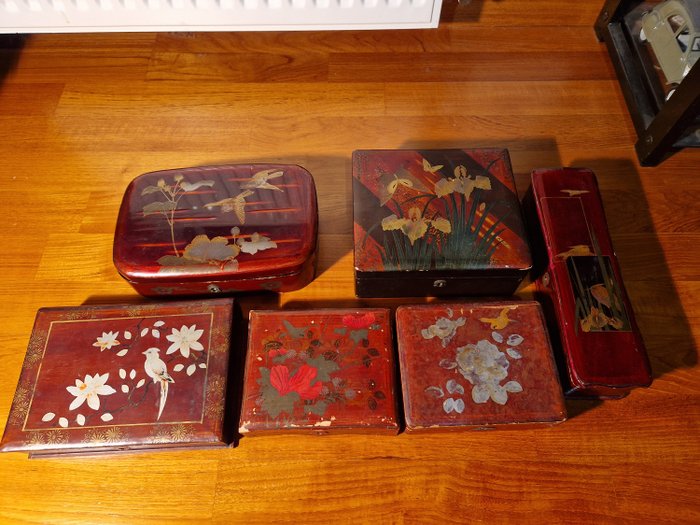 漆木 - 日本 - 明治時期（1868-1912）