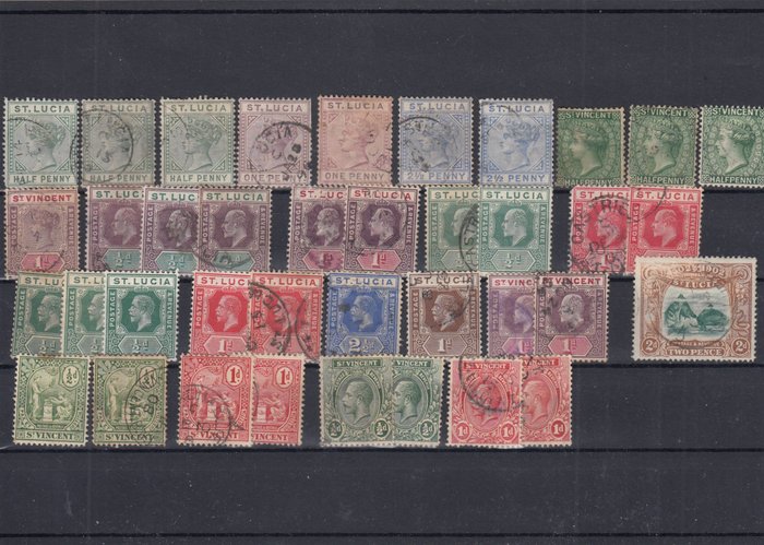 Commonwealth der Karibischen Inseln 1850/1945 - Sammlung