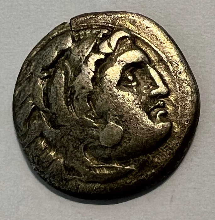 Regii Macedoniei. Alexandru al III-lea (336-323 î.Hr.). Drachm posthumous issue of Abydus, ca. 310-301 BC