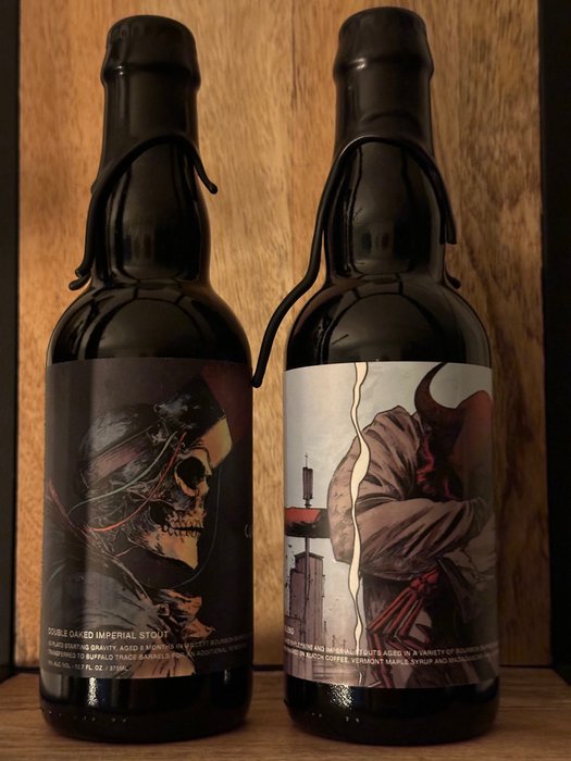 Anchorage / Side Project - King of Darkness & No Sleep - 37.5 cl - 2 flaskor