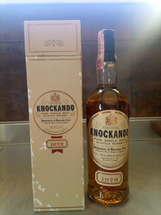Knockando 1978 - Original bottling  - b. 1993  - 70 cl