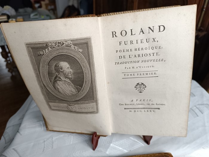 Mr d'Ussieux [trad.] - Roland furieux poèmes héroïque - 1775-1783