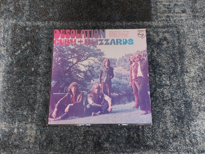Cuby + Blizzards - Desolation, 1st. UK-pressing 1969 - Vinylskiva - Första stereopressning - 1969