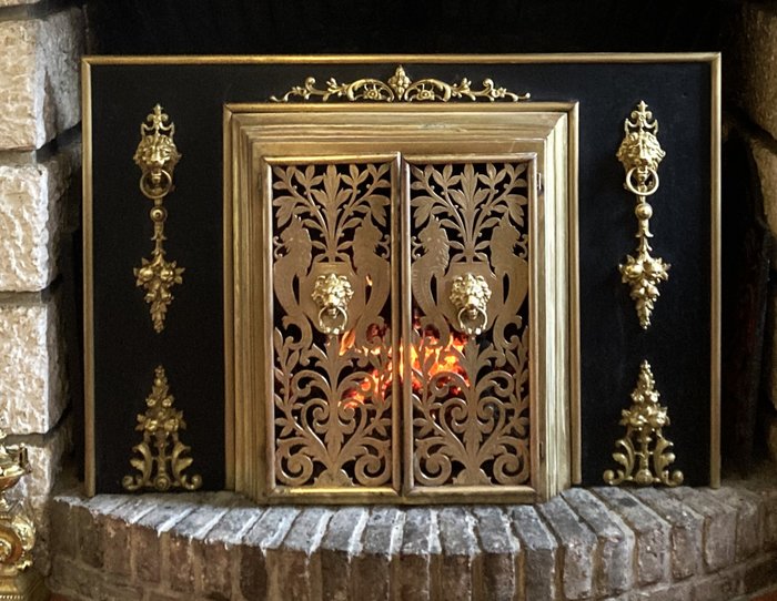 壁爐配件 - 青銅色, 黃銅