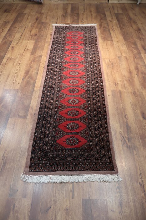 布哈拉裝飾藝術 - 長條地毯 - 301 cm - 84 cm