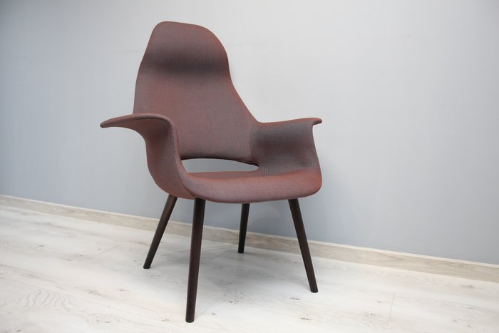 Vitra - Charles Eames, Eero Saarinen - 靠背椅 - 有机扶手椅 - 织物