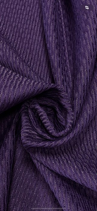 優雅的深紫色精美面料意大利製造 - 室內裝潢織物  - 500 cm - 140 cm
