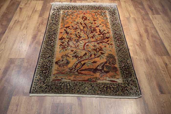 古姆丝绸 伊朗 - 地毯 - 163 cm - 108 cm
