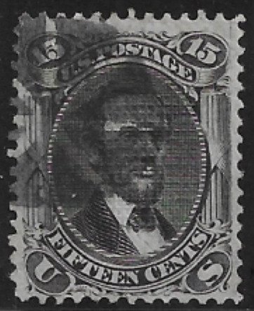 美国 1868/1868 - USA Scott #98 使用无缺陷