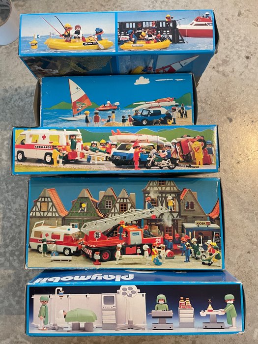 Playmobil - 摩比 Vintage sets 1985 - 德國