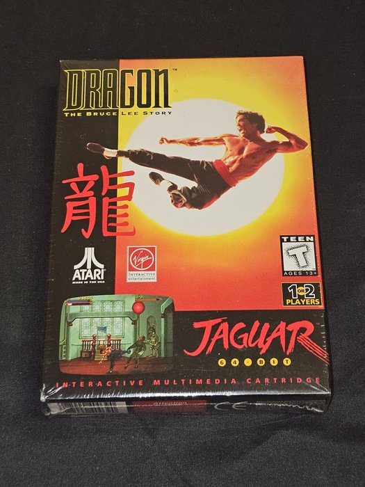 Atari - Jaguar - Dragon: the bruce lee story - Videospil (1) - I original forseglet æske