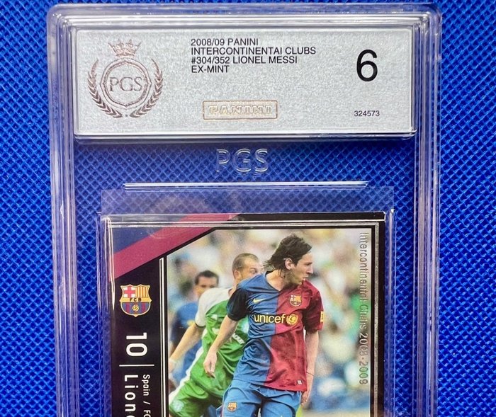 2008/09 - Panini - Intercontinental Clubs - Lionel Messi - #304 - 1 Card