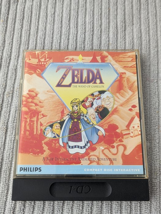 Philips - CD-i - Zelda: the wand of gamelon - 電動遊戲 (1) - 帶原裝盒