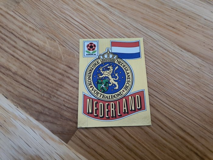 帕尼尼 - Europa 80 - Emblem Netherlands - 1 Sticker
