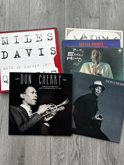 Miles Davis & Related - Live in Europe 1967, Complete Communion Live In Hilversum 1966, At Bracknell Jazz Festival 1986 - Multiple titles - Vinyl record - 140 Gram, 180 gram, Reissue, Remastered, Stereo - 1963