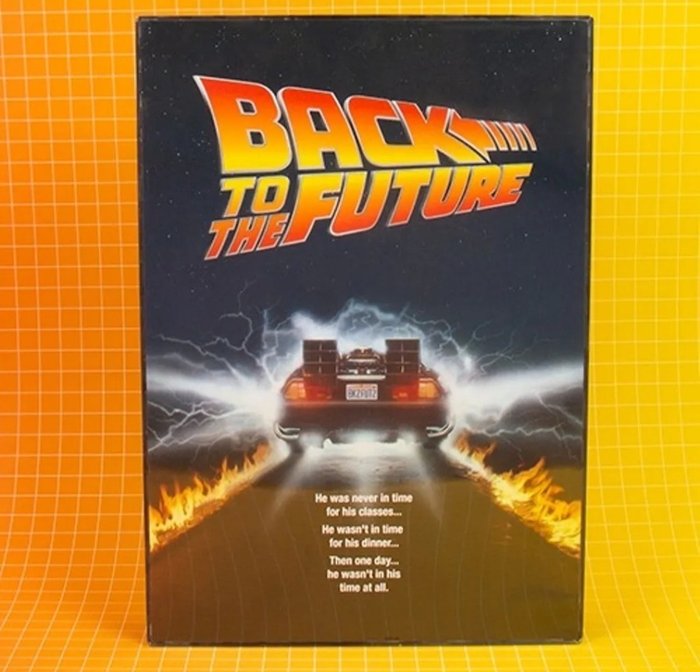 Lampada Back to the Future Poster 3D Poster Light Lamp 30 cm Fizz Creations - Semnal luminos - Plastic
