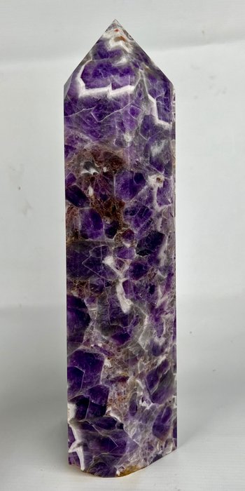 紫水晶 大型精细抛光紫水晶塔 - 高度: 32.7 cm - 宽度: 11.3 cm- 4760 g
