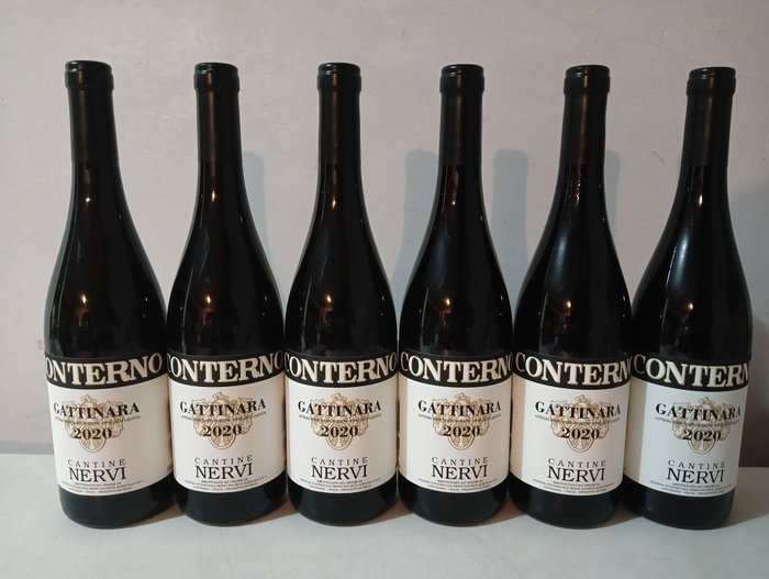 2020 Nervi, Conterno Gattinara - 皮埃蒙特 DOCG - 6 Bottles (0.75L)