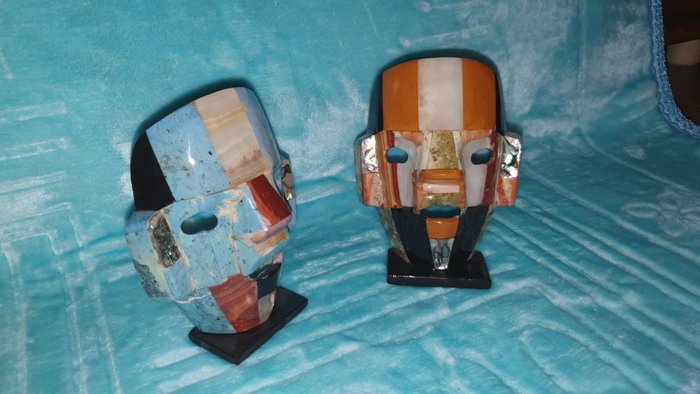 máscara mortuoria maya - México  (Sin Precio de Reserva)