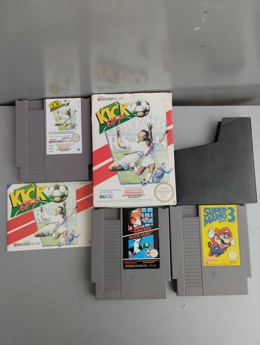 Nintendo - NES - Videojáték (3) - Eredeti dobozban
