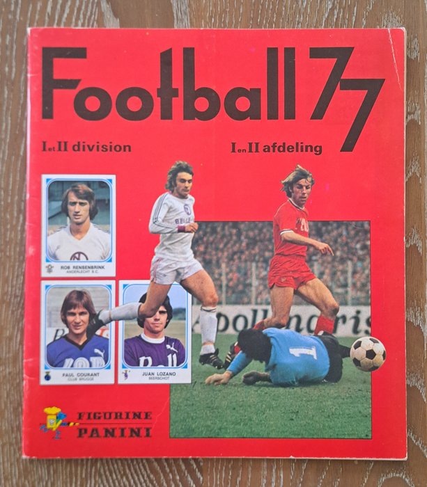 Panini - Football Belgium 77 - 1 Empty Album