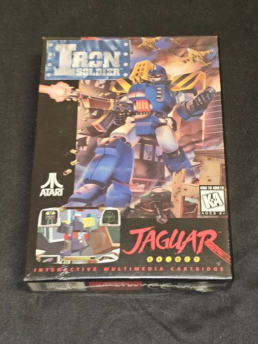 Atari - Atari Jaguar Ircn Soldier  New Top Zustand - Jeu vidéo (1) - Dans la boîte d'origine scellée