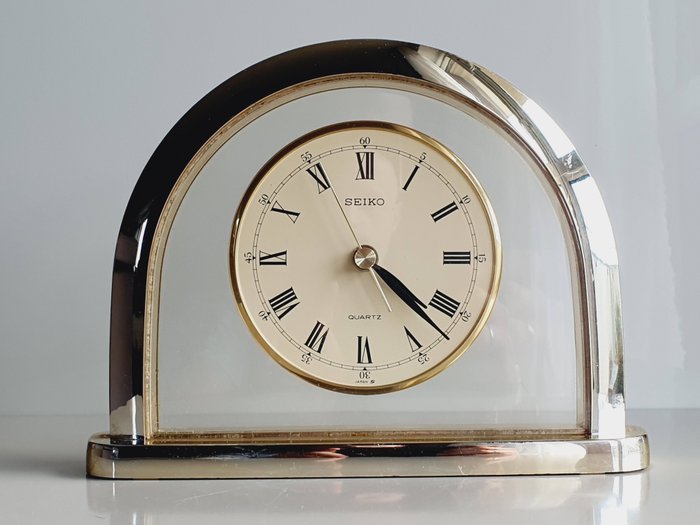 Mantel clock - Seiko - Alloy, Plastic - 1980s