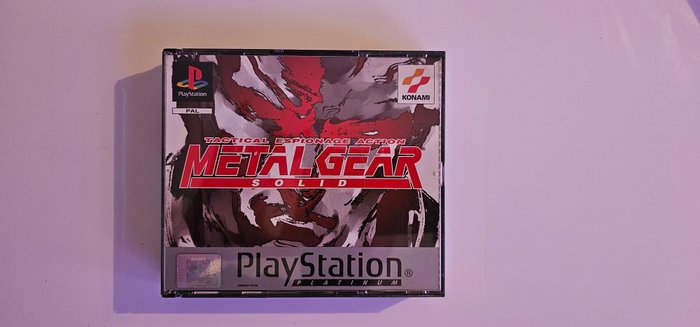 Sony - Metal Gear Solid Platinium Edition - PlayStation 1 - (PS1) - Videospil (1) - I original æske