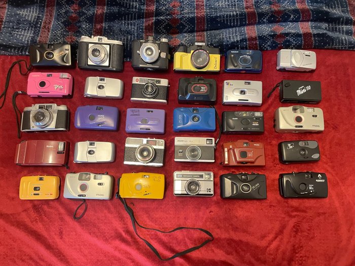 Agfa, Kodak, Q Point and shoot camera Analoge compactcamera