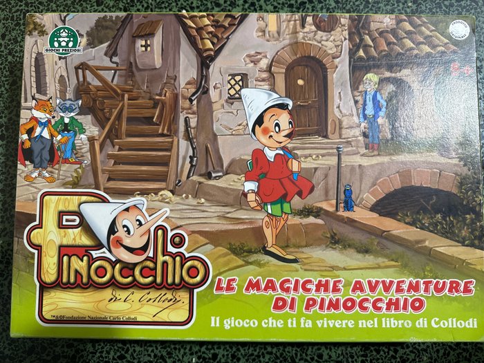 Pinocchio - Jogo de tabuleiro (1) - Pinocchio le Magiche Avventure